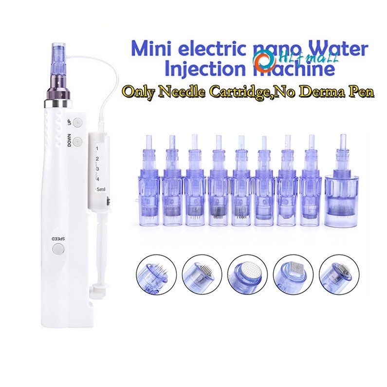 Set 10 Súng Bắn Nước Nano 9pin 12pin 24pin 36pin 3D 5D Chăm Sóc Da Mặt