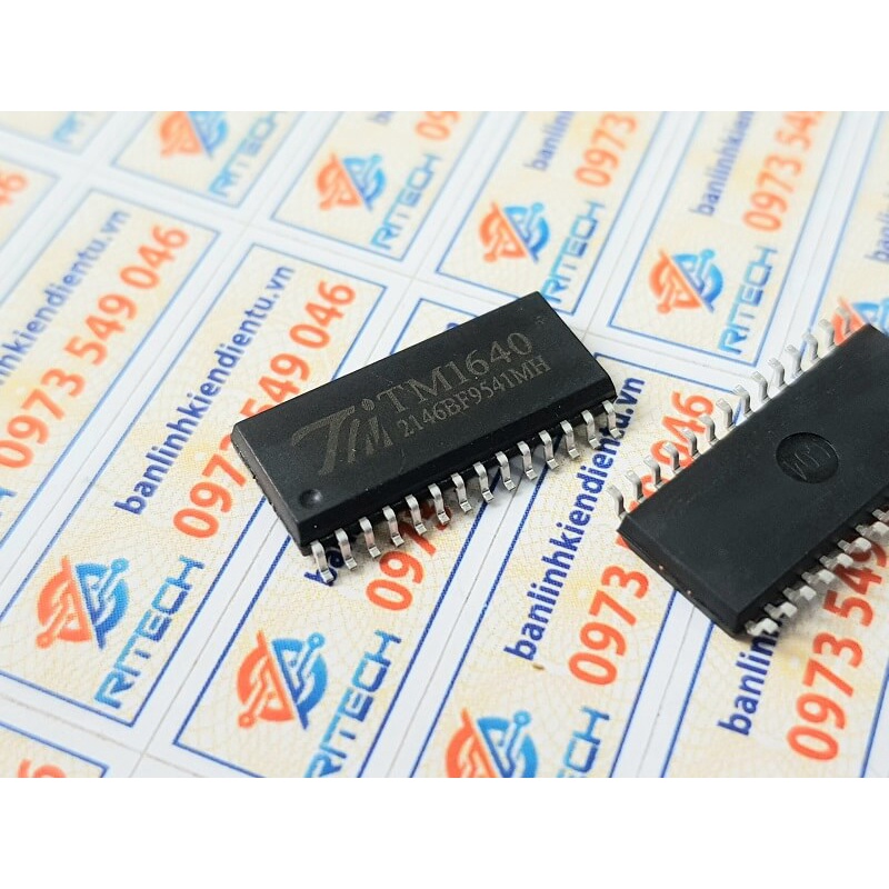 [Combo 5 chiếc] ​TM1640 IC Điều Khiển LED SOP-28