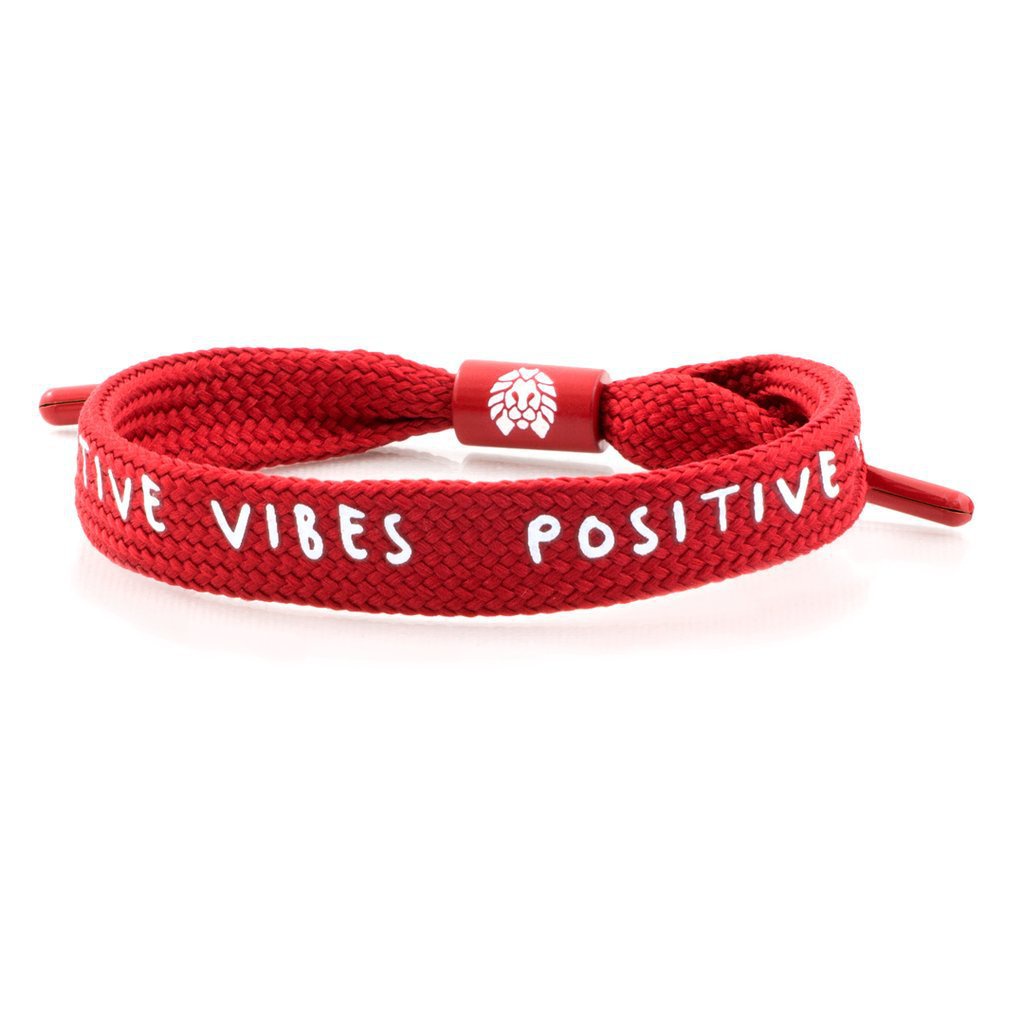 Vòng đeo tay in chữ Positive Vibes độc đáo thời trang