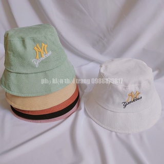 Nón bucket / mũ tai bèo vành cụp N-Y