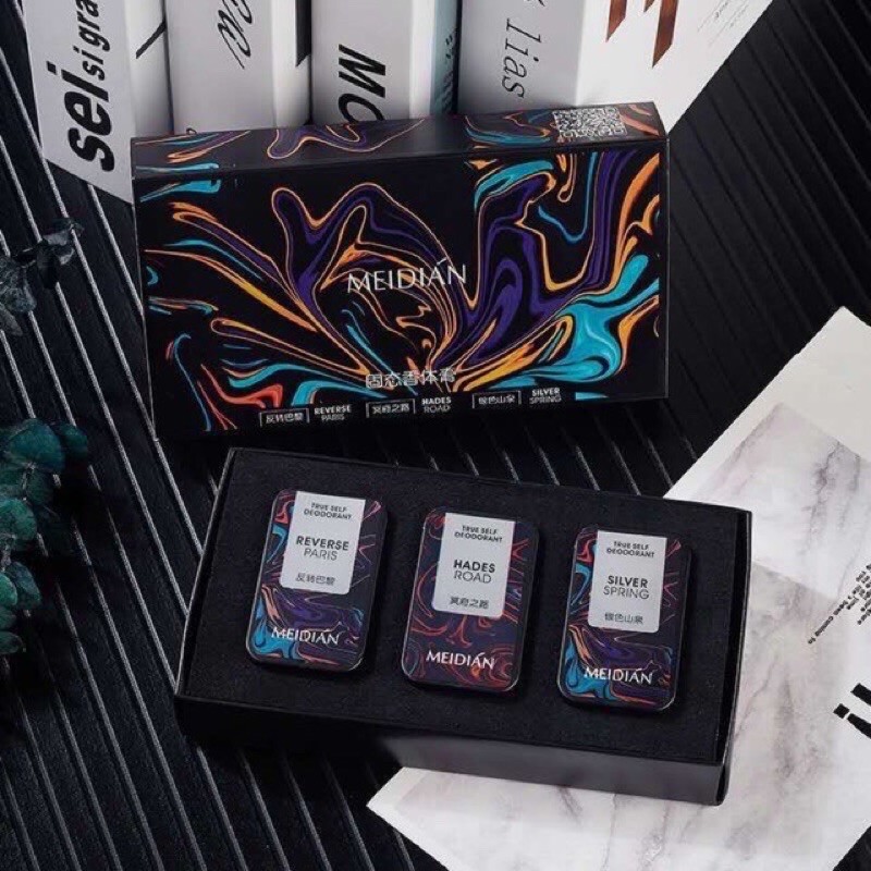 SET 3 HỘP NƯỚC HOA SÁP KHÔ MEDIAN HƯƠNG THƠM SANG TRỌNG LỊCH SỰ QUYẾN RŨ💥