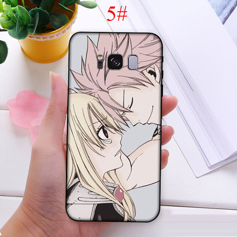 Ốp Điện Thoại Mềm Hình Fairy Tail Natzu E Lucy Cho Samsung A11 A21 A41 M11 M30s M21s M31s Note 20 Ultra