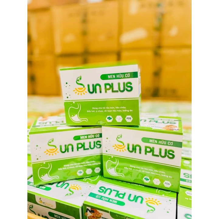 Sữa non và men sống hữu cơ Sunplus +Qùa Tặng