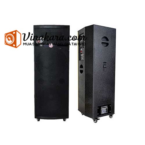 Loa kéo Hoxen L-273, loa karaoke di động, 2 bass lớn, đạt max 1000W