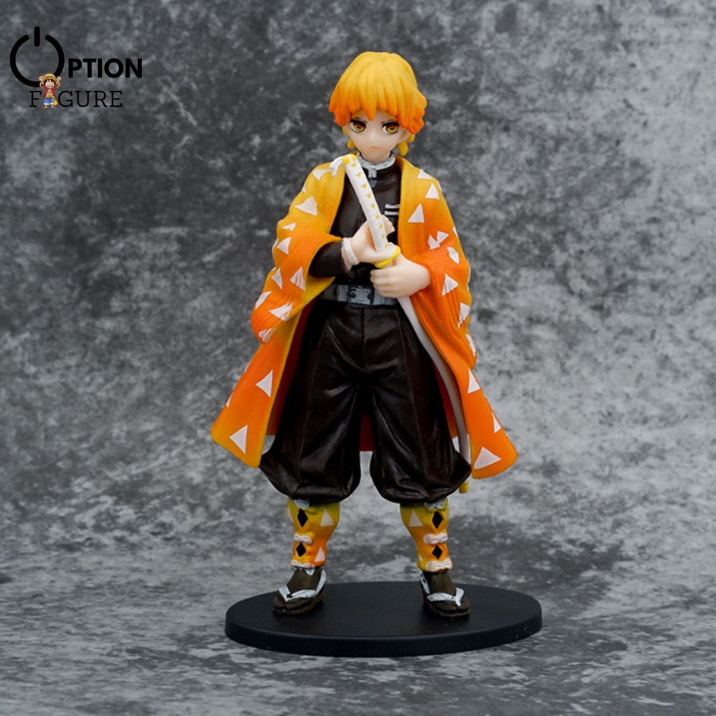 Mô Hình Kimetsu no Yaiba Anime Thanh Gươm Diệt Quỷ, team Tajiro và Trụ Cột, Rengoku Nezuko Zenitsu Figure Anime nobox rẻ