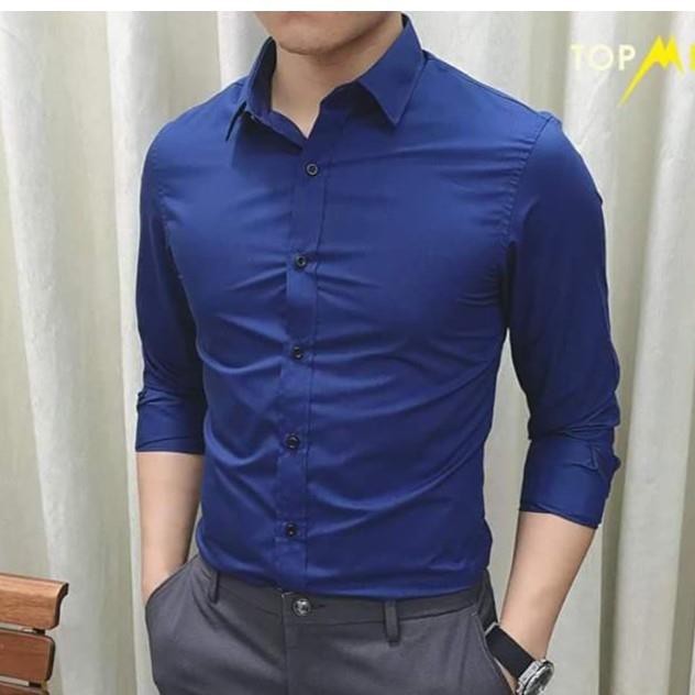 áo sơ mi nam hàn quốc-tặng kèm cà vạt cao cấp | BigBuy360 - bigbuy360.vn