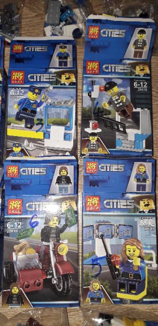 Lắp ráp Lego Cites 28019 có nhiều chi tiết có Video