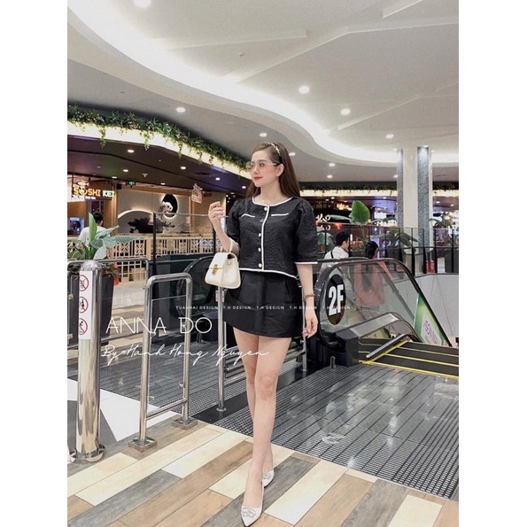 áo gấm cúc ngọc 2màu hot hit