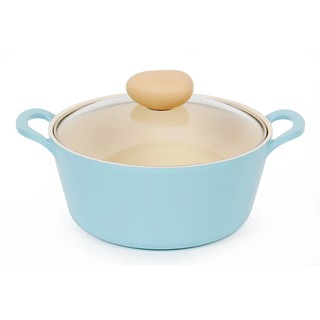 NEOFLAM RETRO Nồi Hầm (18cm) Không PFOA Bạc Hà