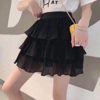 Chân váy von 3 tầng cạp chun co giãn NhiNhiShop CV1611