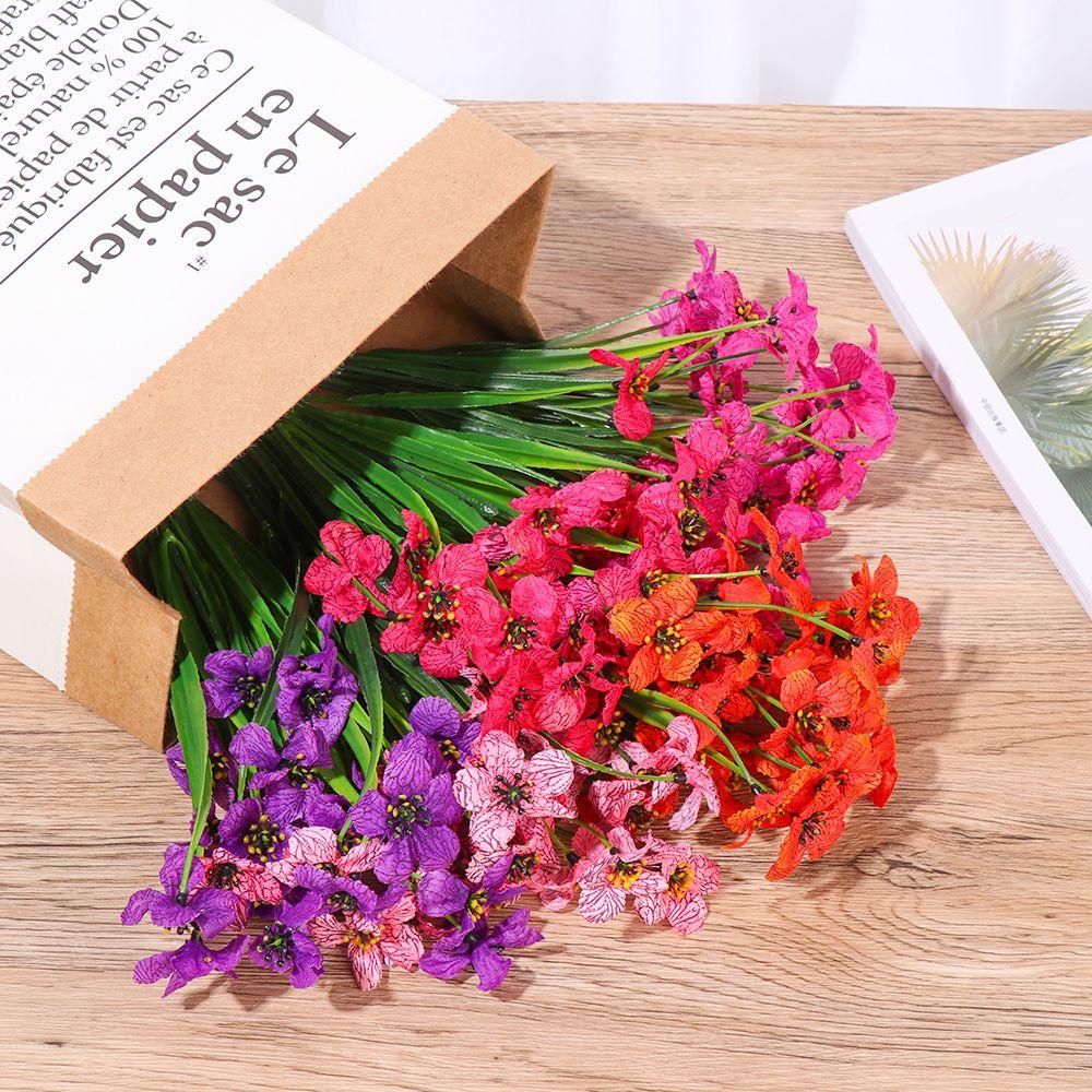 Chậu Hoa Giả Bằng Nhựa Dùng Trang Trí Cửa Sổ Không Phai