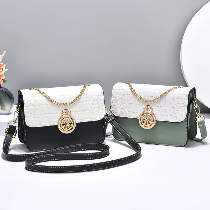 Túi Xách Đeo Chéo Một Bên Vai Hình Vuông Nhỏ Phong Cách Hàn Quốc Đơn Giản Hợp Thời Trang Cho Nữ