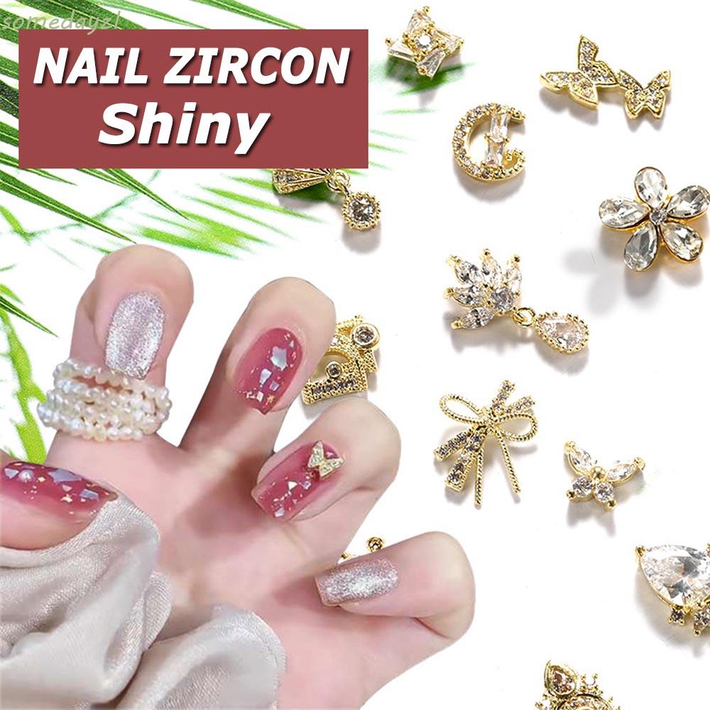 Đá 3d Màu Vàng Xinh Xắn Dùng Trang Trí Móng Nghệ Thuật