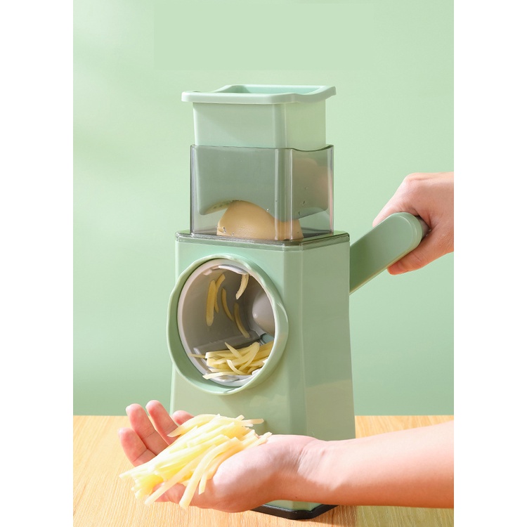 [Freeship] Dụng Cụ Thái Rau Củ Quả Đa Năng 4 in 1 Máy. Cắt Máy Bào Củ Qủa Đa Năng Nhỏ Gọn Tiện Lợi - BẨO HÀNH 1 ĐỔI 1