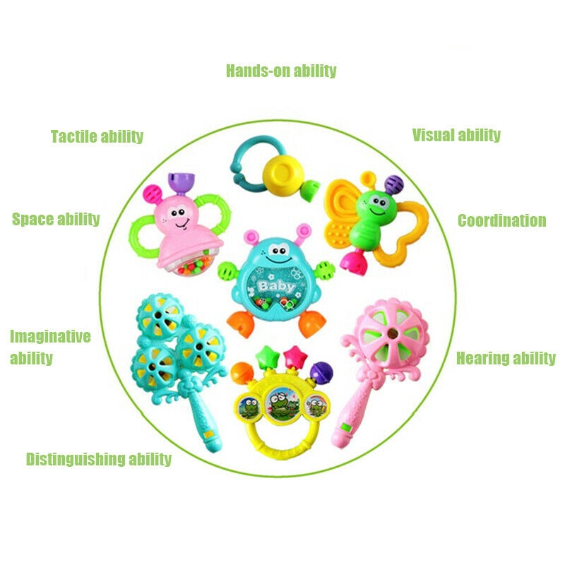 7 Đồ chơi lục lạc cầm tay vui nhộn đáng yêu cho bé