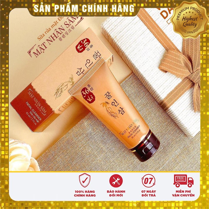 [Chính Hãng] sữa rửa mặt nhân sâm MEEA
