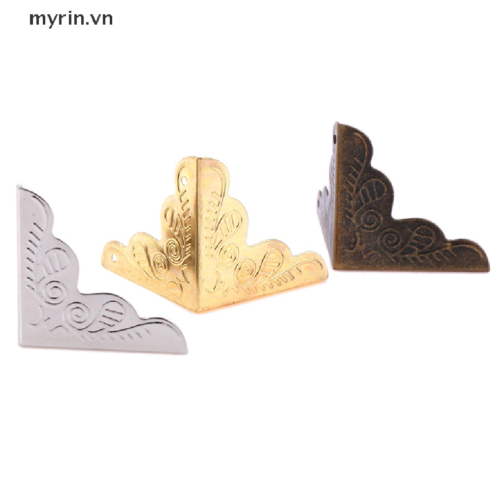 Bộ 10 Miếng Bọc Góc Hộp Trang Sức 25X25Mm