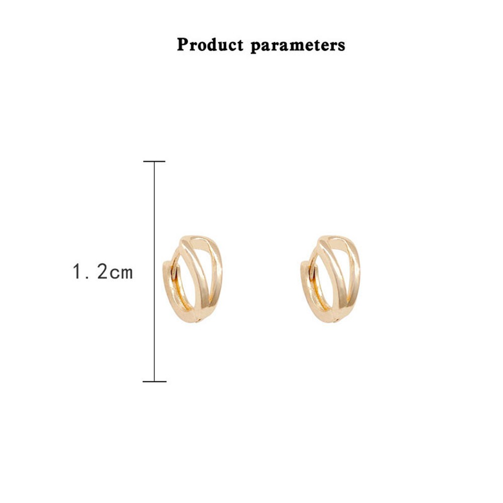 Hoa Tai Dạng Vòng Thời Trang Dành Cho Nữ