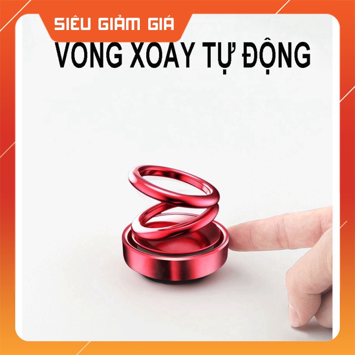 Sáp thơm vòng quay vô cực trang trí xe hơi, Bàn làm việc, Văn phòng - Nước hoa {SIÊUKHUYENMAI}