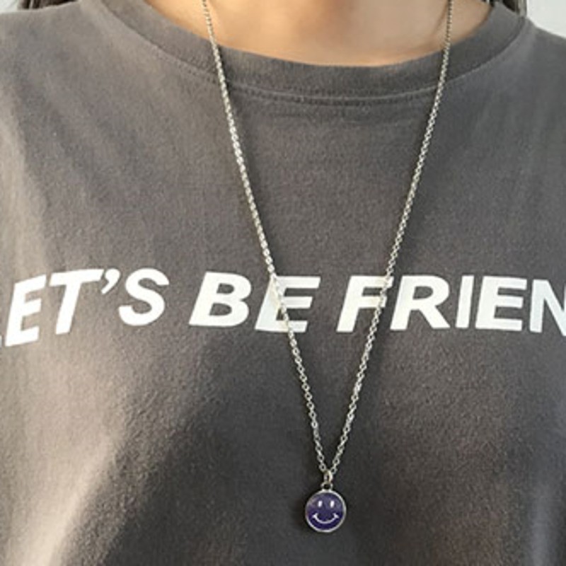 Vòng Cổ Hình Mặt Cười Đổi Màu Theo Nhiệt Độ