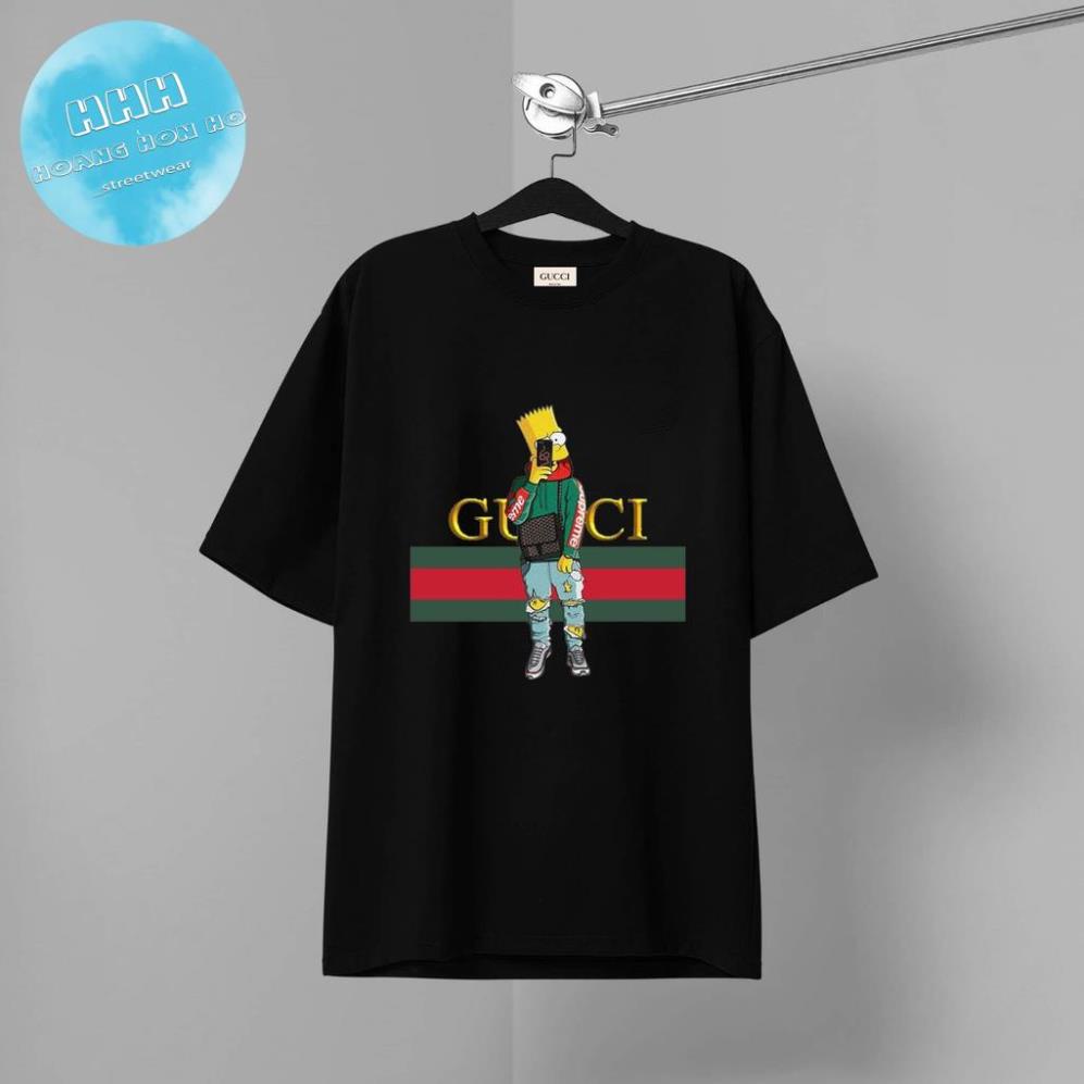 [Premium] Áo thun tay lỡ Unisex GC Simpson,áo thun nam nữ