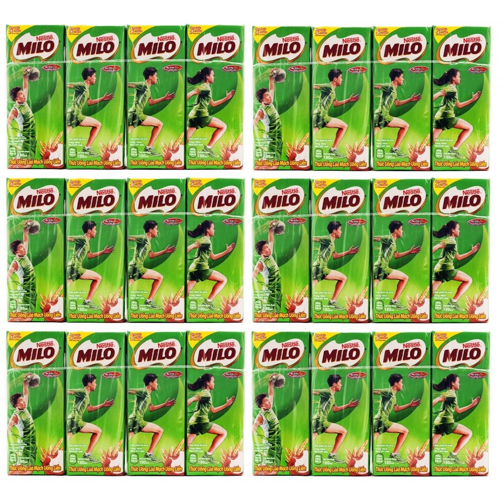 Combo 6 Lốc 4 Hộp Sữa Milo 180ML