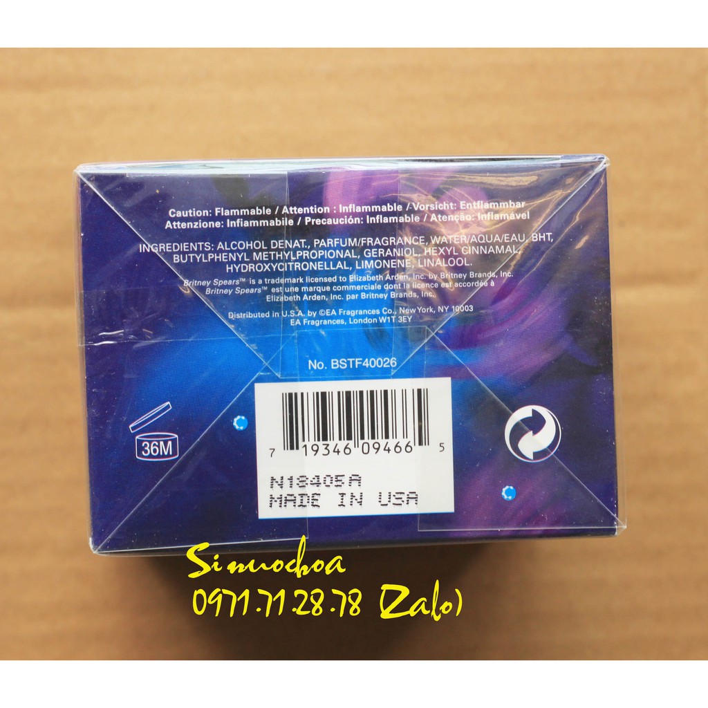 Nước Hoa Nữ Britney Spears Midnight Fantasy 100ml