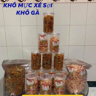 Khô mực ghim nước dừa xé sợi
