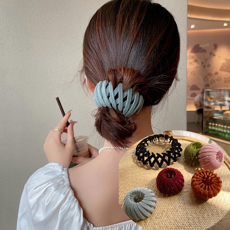 Phụ kiện cột tóc đuôi ngựa tùy chọn màu sắc xinh xắn