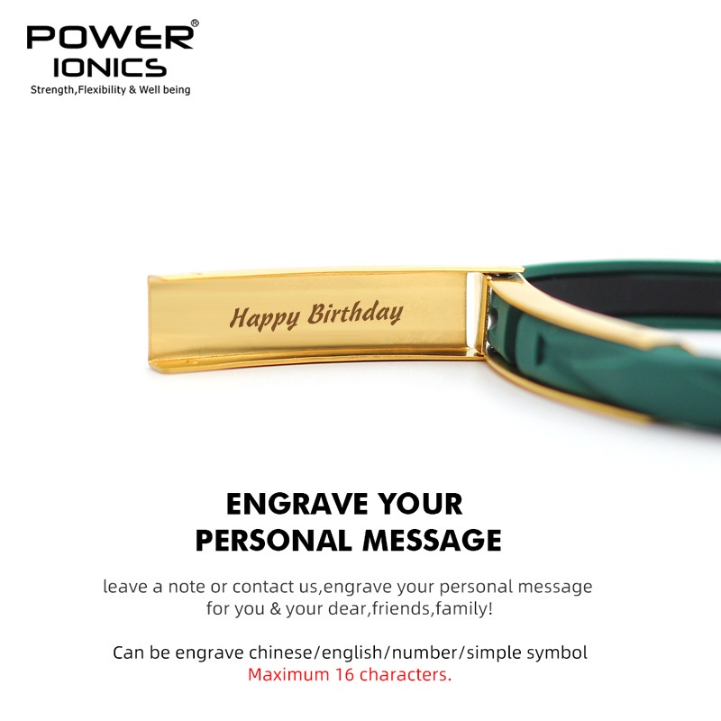 Vòng Tay Hạt Nam Châm Lăng Kính 2000 Anions Hologram Germanium Cân Bằng Năng Lượng Không Cần Chạm Khắc Mới Power Ionics Morandi