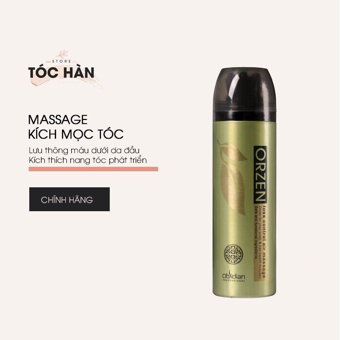 Massage kích thích mọc tóc Orzen 180ml
