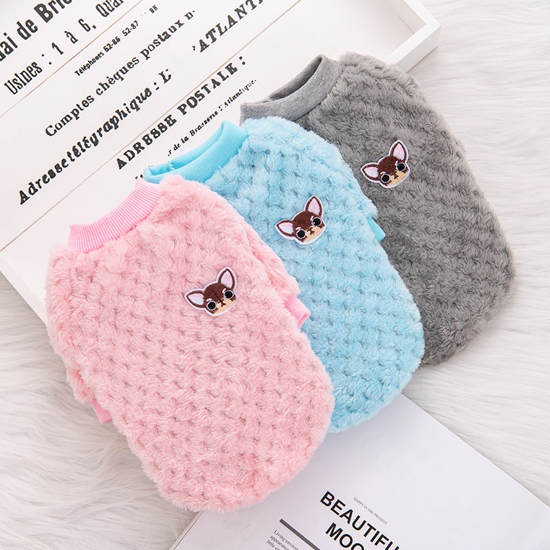 Áo len giữ ấm cho thú cưng