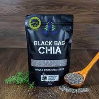 Hạt Chia hữu cơ Black Bag Chia Seeds, Úc bổ sung dinh dưỡng cho mọi lứa tuổi