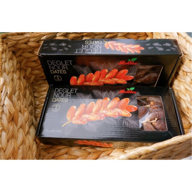 500g Chà Là Nguyên Cành Không Đường Isarel [ Chính Hãng Deglet Nour Israel ]