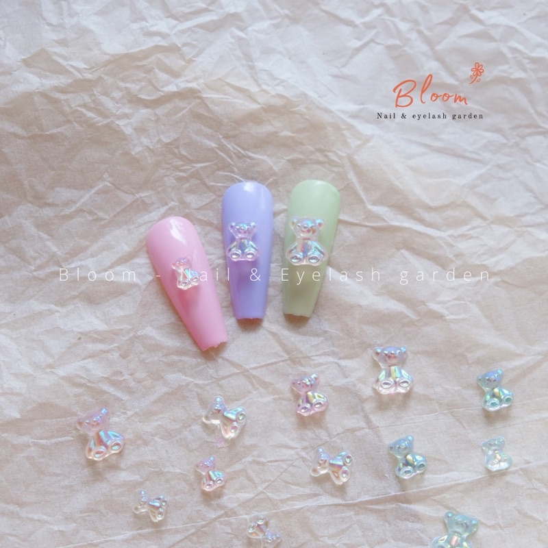 Set 6 charm gấu đu size - gummy bear