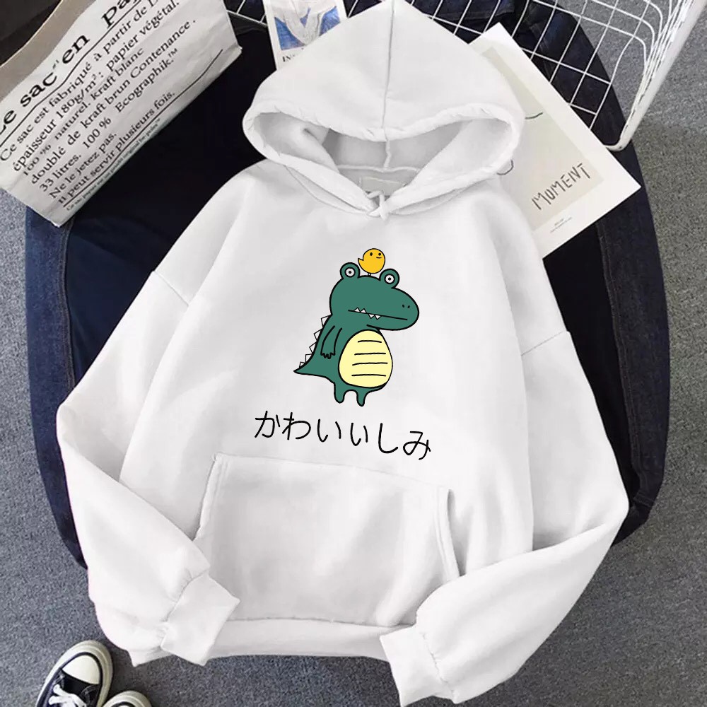 ÁO HOODIE NỮ DAN 156 - LITTLE DINOSAUR