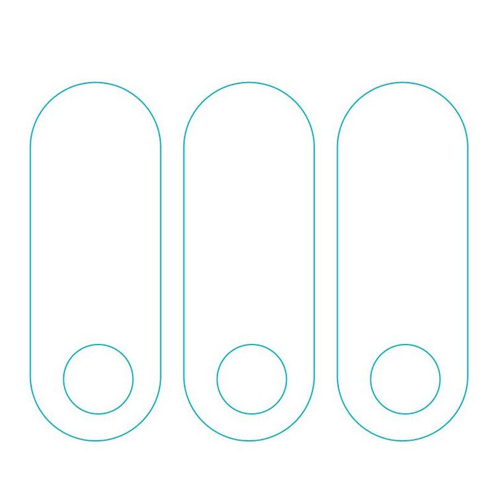 Set 3 kính cường lực bảo vệ màn hình cho Xiaomi Mi Band 3