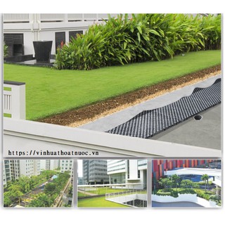 1m2 Vỉ nhựa thoát nước 333x333x30mm