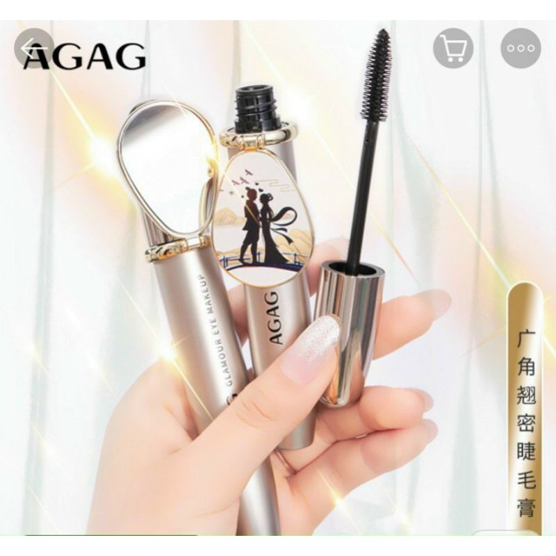 Mascara Làm Dày, Dài & Cong Mi AGAG Kèm Gương Soi