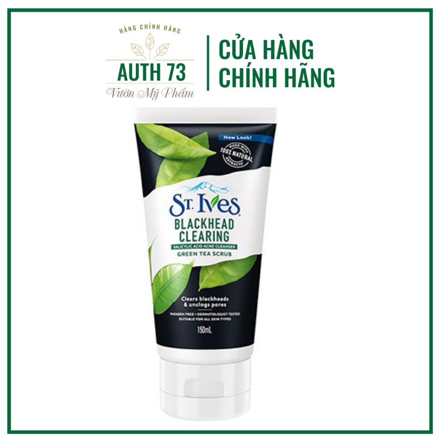 Tẩy Tế Bào Chết ST.IVES Trà Xanh Green Tea Scrub 170ml