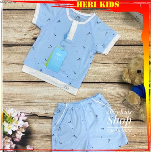 Bộ quần áo cộc tay  BU, bubaby cho bé 6m - 4Y