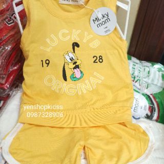 Bộ Ba Lỗ Vịt Donal Chất Thun Lạnh Cho Bé (SP001114 )