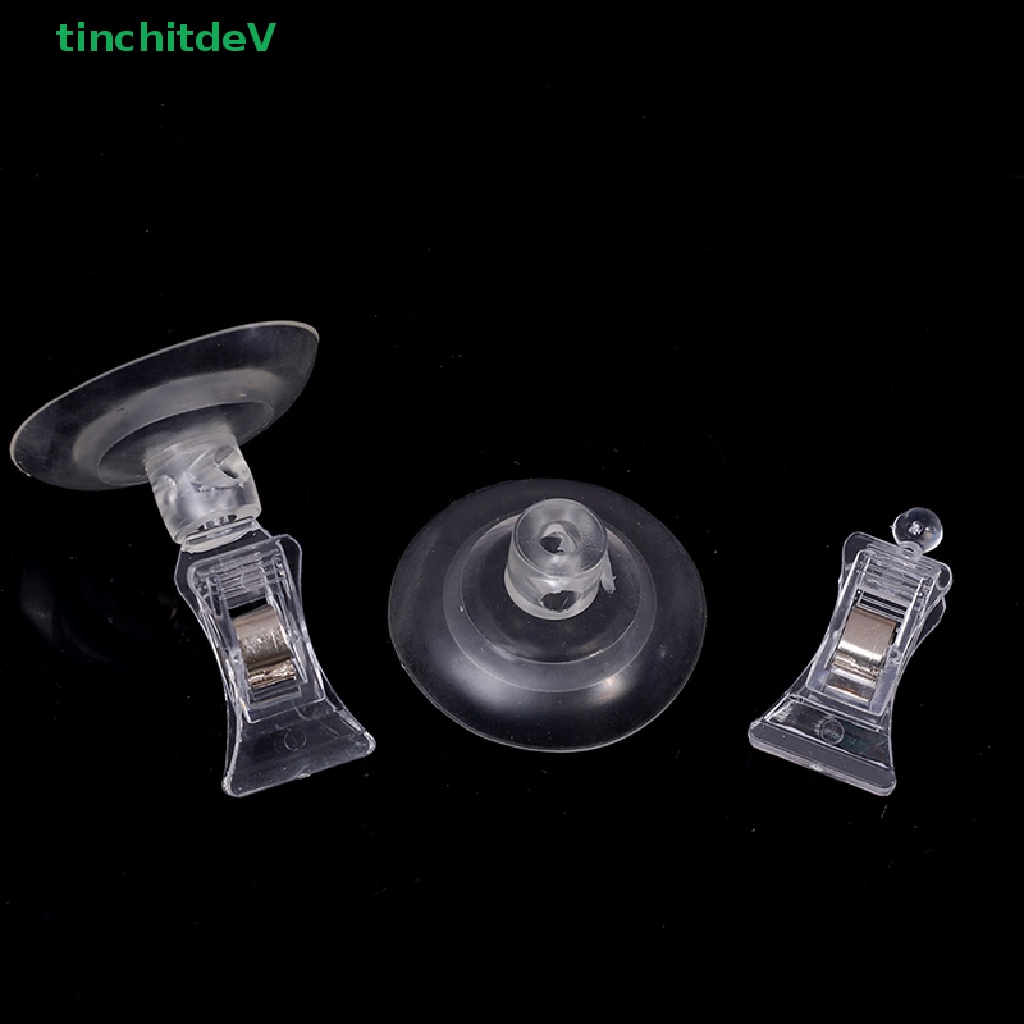 [TinchitdeV] Set 2 Kẹp Cố Định Cửa Sổ Bằng Nhựa ABS Mịn Màng Có Giác Hút Gắn Tường Cho Nhà Ở / Văn Phòng [Mới]