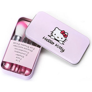 Bộ cọ trang điểm cá nhân hello kitty 7 cây