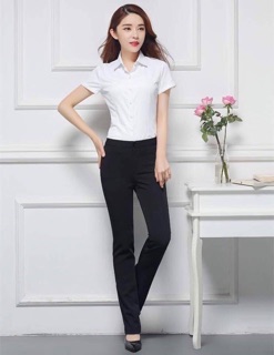 Áo sơ mi cổ Đức tay ngắn