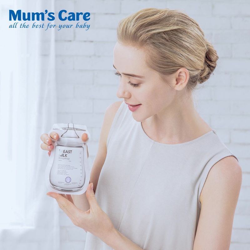 Túi Trữ Sữa Mum's Care Finger Rest Cảm Ứng Nhiệt 200ml