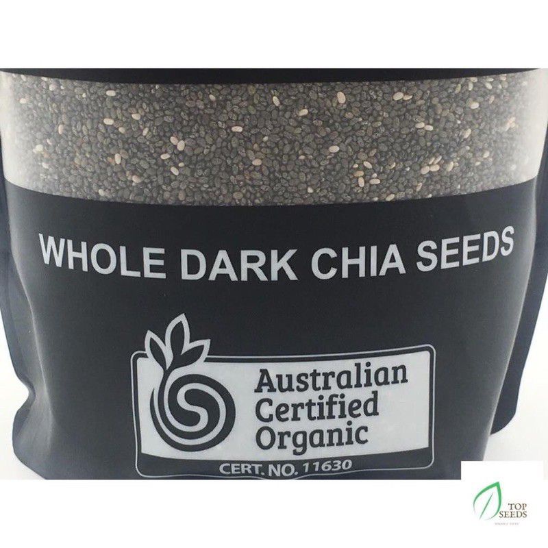 Hạt Chia Đen ÚC BLACK BAG CHIA 500g.