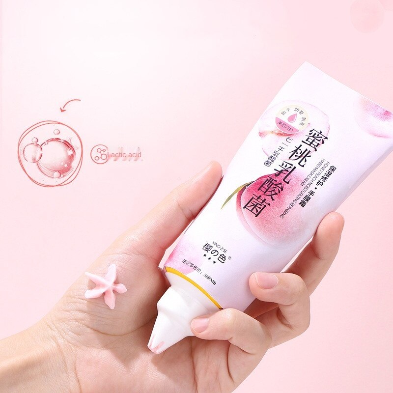 YING-Z-SE Ice cream hand cream, peach, lemon two choices 100g