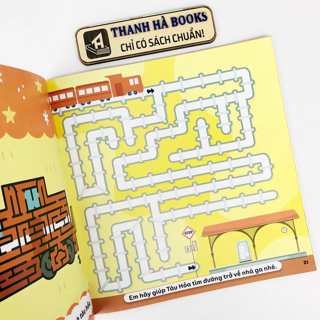 Sách - Mê Cung Thông Minh - Rèn Khả Năng Tập Trung Cho Trẻ - Bộ 3 quyển, lẻ tùy chọn (Dành cho trẻ từ 4-10 tuổi)