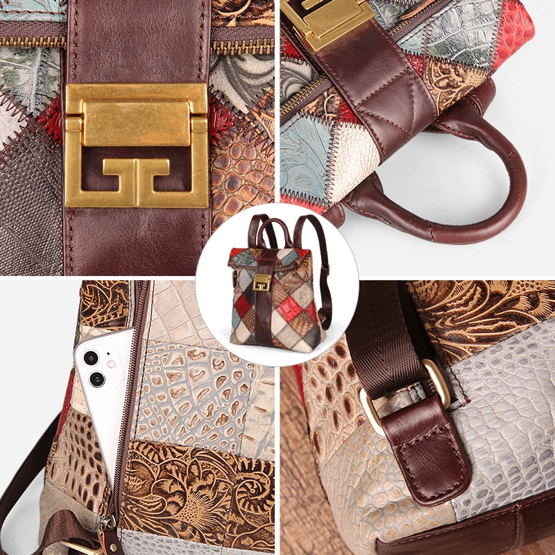 Balo da Cobbler Legend 05206181-1 in họa tiết độc đáo thời trang